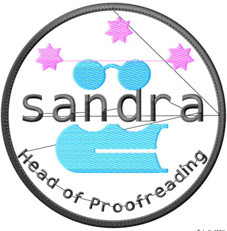 Badge Sandra, Head of Proofreading