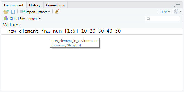 Fichier:RStudio updated element in environment panel.png