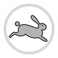 Patch lapin brodable.svg