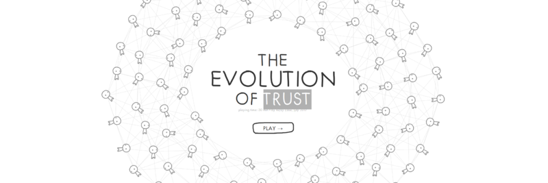 Fichier:The Evolution of Trust - Screenshot Title.png