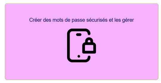 Cr Er Des Mots De Passe S Curis S Et Les G Rer Edutech Wiki