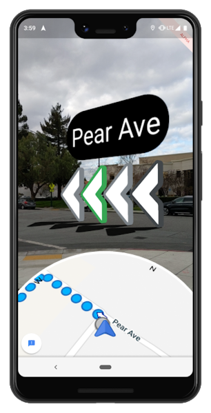 Fichier:Navigation par réalité augmentée sur Google Maps.png