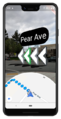 Navigation par réalité augmentée sur Google Maps