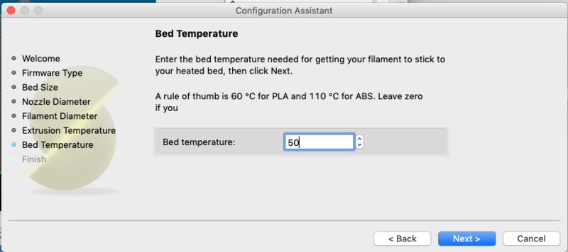 Fichier:Configuration slic3r bed temperature.png