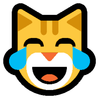 Fichier:Cat-face-with-tears-of-joy-microsoft-1.svg