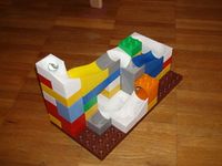 https://www.thingiverse.com/thing:159219 Duplo compatible marble run system by joachim67 Oct 1, 2013
