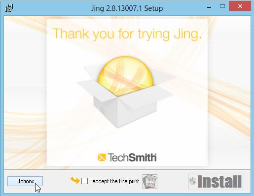 Fichier:Jing install click option.jpg