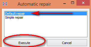Ecran automatic repair netfabb.png