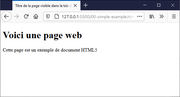 Fichier:HTML5 page affichée dans navigateur.png