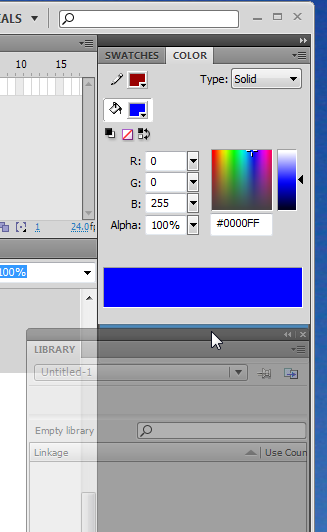 Fichier:Flash-cs4-docking-library-panel.png