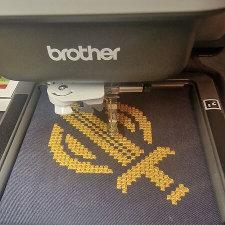 Broderie sans incident