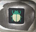 Emoji Beetle sur le patch 6x6 proposé