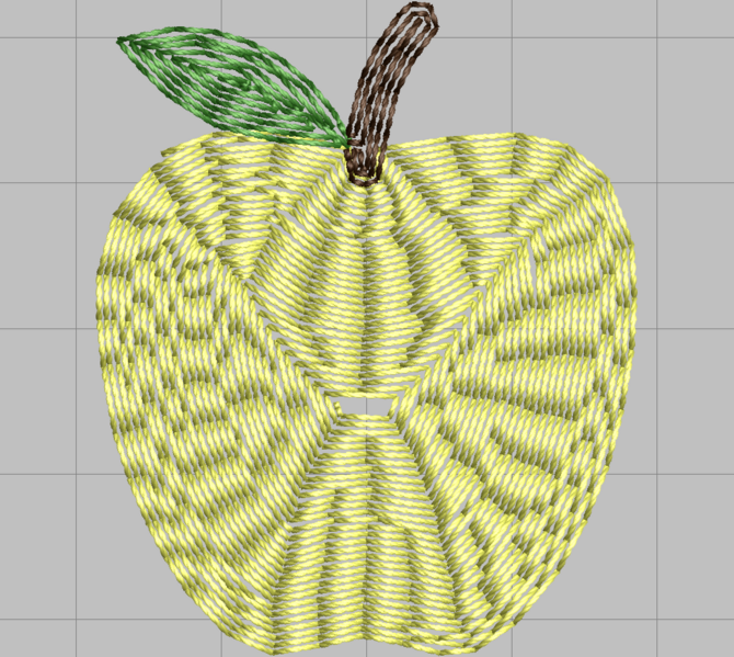 Fichier:Green-apple-twemoji-inkstitch-radial-fill.PNG