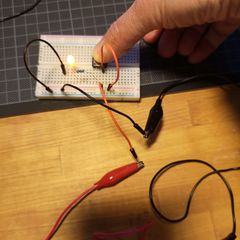 Circuit LED simple