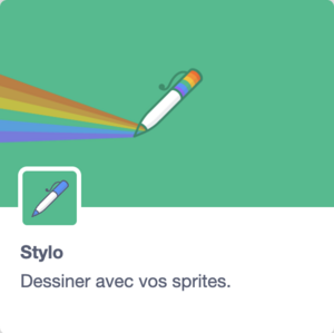 Image extension Stylo
