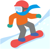 Fichier:Snowboarder-noto-2.svg