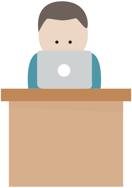 Fichier:Id-230132---boy-with-computer-at-desk.svg
