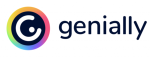 Logo de l'application web Genially.