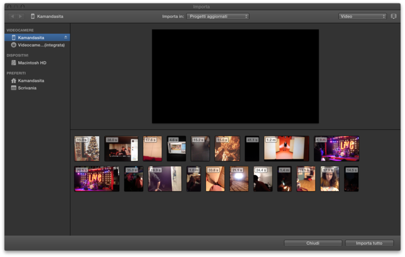 Fichier:IMovie importa.png