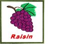 un raisin-catégorie fruits