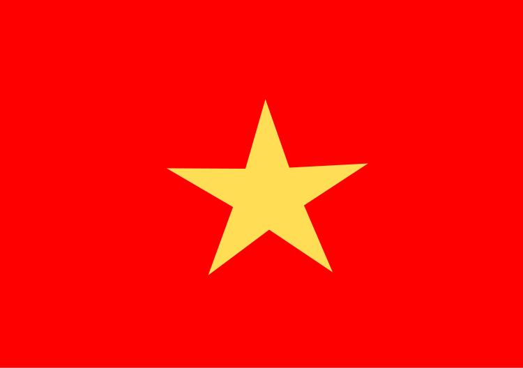 Fichier:Drapeau vietnam 2 .svg