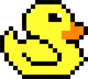 Canard en Pixel Art