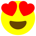 Fichier:Smiling-face-with-heart-eyes-2.svg