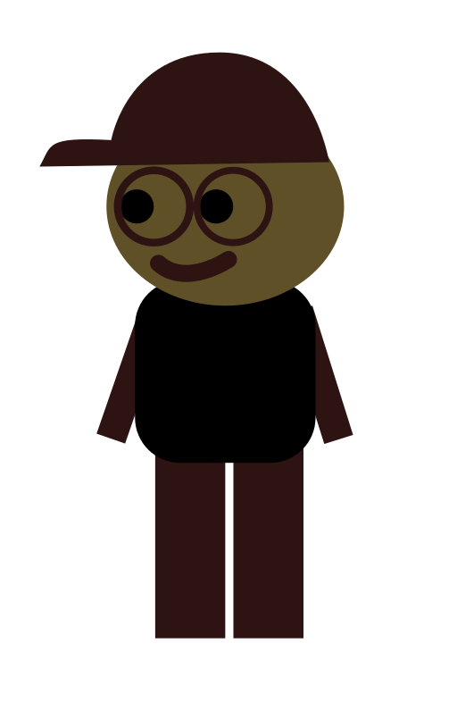 Image svg sous forme de dessin animé réalisé avec Affinity Designer 2