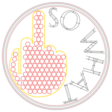 Middle finger: Regular tile distribution